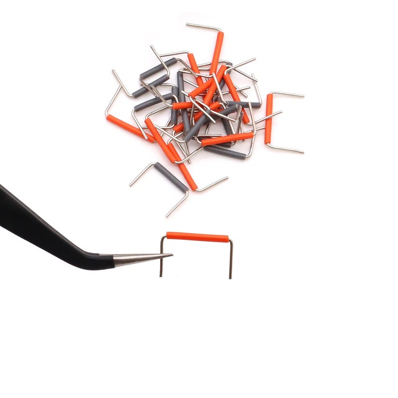 Sunxeke 840Pcs Jumper Wire Kit Solderless Flexible Breadboard 14 Lengths Assorted Preformed Breadboard with 65Pcs Breadboard Jumper Wires, Tweezers & Plastic Box - Image 3
